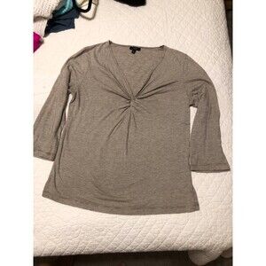 Talbots Brown cotton Top Cotton S